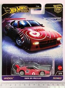 BMW M1 PROCAR - premium Hot Wheels - Exotic Envy 3/5 (L12-x)