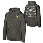 Outerstuff Dětská mikina Pittsburgh Penguins NHL Power Up Ultra Fleece Velikost: Dětské S (122 – 134)