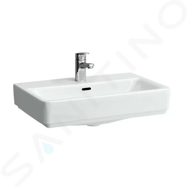 Laufen - Pro S Umyvadlo Compact, 550x380 mm, 1 otvor pro baterii, s LCC, bílá H8179584001041