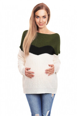 Těhotenský svetr model 132026 PeeKaBoo universal