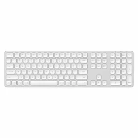 Satechi Wireless Keyboard stříbrná / bezdrátová klávesnice / Bluetooth / ND layout (ST-AMBKS-ND)