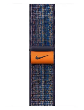 Apple Watch 41mm Game Royal/Orange / Nike sportovní řemínek (MTL23ZM/A)