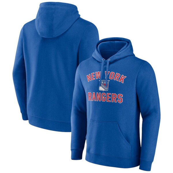 Fanatics Pánská mikina New York Rangers NHL Victory Arch Pullover Hoodie Velikost: XL
