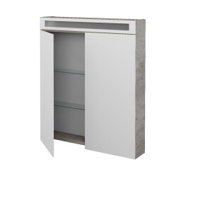 Dřevojas - Dvoudveřová galerka AIR GA2OE 70 - D01 Beton 112226