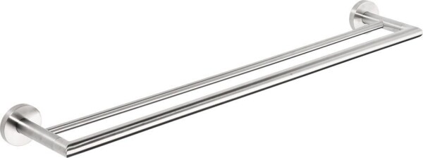 SAPHO - X-STEEL dvojitý držák ručníků 600, nerez mat XS403