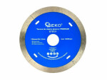 GEKO G78331 / Řezný kotouč diamantový celoobvodový / 125 x 10 x 22.2 mm (G78331)