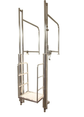 Astralpool Plošinový hydraulický výtah pro bazény madlo délky L-1000 mm - pro osoby do 150 kg