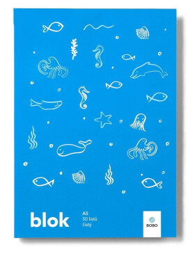 Poznámkový blok SVĚT A5 - čistý 50 listů