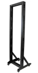 StarTech Otevřený rack 42U černá / Otevřený rack / 19" / Šířka 600 mm / Hloubka 600 mm / nosnost 300 kg (2POSTRACK42)