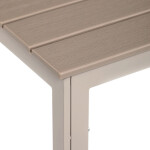 Zahradní sestava 156x78x74cm, polywood, béžová, AZS-B1656 CRM