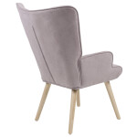 Relaxační křeslo, růžová, látka, AK-301 PINK2
