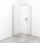 Sprchový kout čtverec 80x80 cm SAT TEX BB SATTEXQBB80CRT SATTEXQBB80CRT