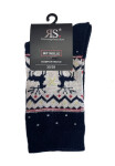 Unisex ponožky RiSocks 43356 Mit Wolle Komfortbund 35-46 tmavě modrá 39-42