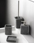 Gedy - ARIES WC štětka na postavení, šedá AR3308