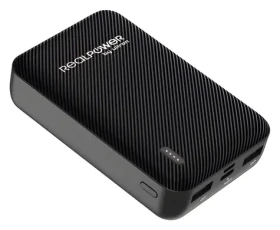 RealPower PB-10000 SE černá / Powerbanka / 10 000 mAh / USB USB-C / 2,4 A (415547)