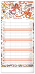 Nástěnný kalendář 2026 NOTIQUE - Rodinný plánovací Animalium, 21 x 42 cm