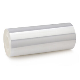 Strojní strečová fólie XTREM bez trnu pro balicí stroje s otočným ramenem 8 mikronů, šřka 450mm, délka 2390m, černá