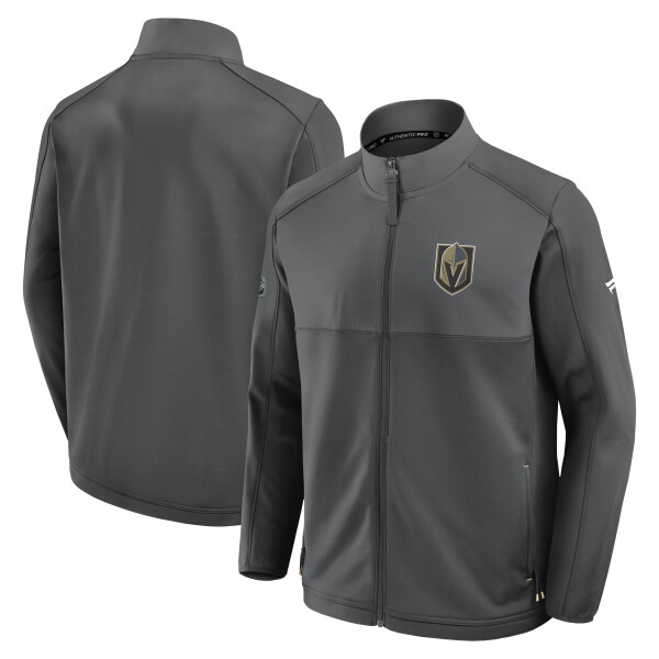 Fanatics Pánská bunda Vegas Golden Knights NHL Authentic Pro Rink Poly Fleece FZ Velikost: 2XL