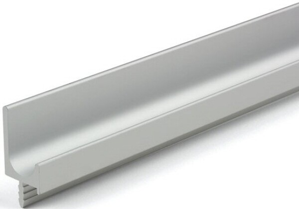 Tulip Nábytková úchytka narážecí Fano 2,45m hliník