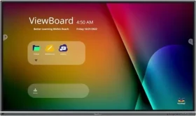 86" Viewsonic IFP8650-5F / Interaktivní displej / 4K UHD / IPS / Android 13 / 3x HDMI / 8x USB / VESA 800x600 (IFP8650-5F)