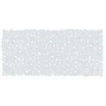Spirella RIVERSTONE protiskluzová podložka do vany průhledná / PVC / 75 x 36 cm (7610583070722)