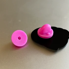 Pinarna.cz Náhradní zapínání - gumové růžové