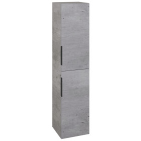 Dřevojas - Vysoká skříň DOS SVD2 35 - D01 Beton / Úchytka T07 / D01 Beton / Pravé 62807IP