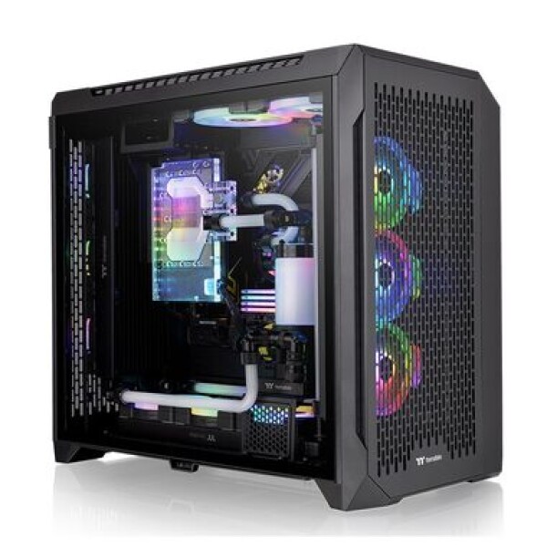 THERMALTAKE CTE C750 Air černá / E-ATX / 4x USB-A 3.0 / 1x USB-C 3.2 / 3x 140mm / bez zdroje / průhledná bočnice (CA-1X6-00F1WN-00)