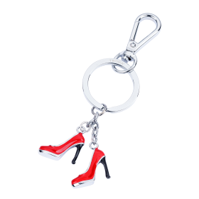 Troika klíčenka - lodičky (kovová, s karabinkou, mix barev)