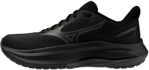 Mizuno Wave Inspire 22 Black/Black Sand/Black - Běžecké boty Mizuno WAVE INSPIRE 22 J1GD264426 Velikost obuvi v EU: 40,5