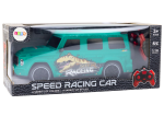 Mamido Dálkově ovládané auto RC s dinosaurem v měřítku 1:10 zelené