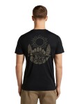 ICEBREAKER Mens Merino 150 Tech Lite SS Tee Forest Footsc, Black velikost: S