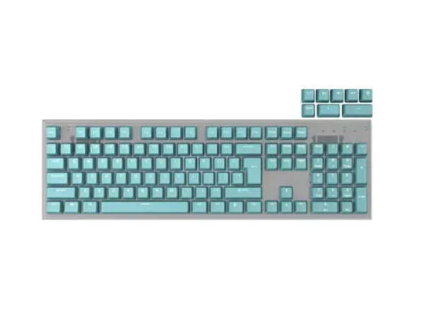Genesis Lead 300 Double Shot Keycaps zelená / sada náhradních kláves / 106 ks (NAG-2008)