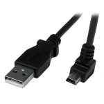StarTech USB-A - Mini USB-B černá / Lomený kabel / 2 m (USBAMB2MD)