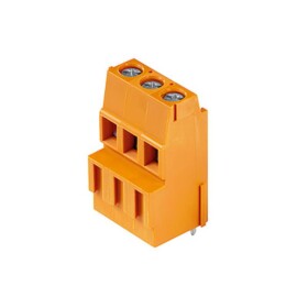 Weidmüller 1766310000 šroubová svorkovnice 2.5 mm² Pólů 3 oranžová 100 ks