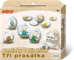 ARTLOVER Kreativní sada Kamínky s příběhem - Tři prasátka