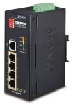 Planet ISW-504PT / Switch průmyslový / 5x RJ-45 / PoE+ 802.3af/at 120W / VLAN / -40 až 75 °C (ISW-504PT)