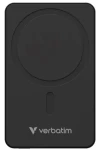 Verbatim Charge 'n' Go Essentials Magnetická bezdrátová powerbanka 10000mAh černá / USB-C / MagSafe / 15-20W (32227)