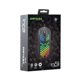 Inca Empousa IMG-346 černá / Herní myš / RGB / optická / 6400 DPI / 6 tlačítek / USB / 1,5m (IMG-346)