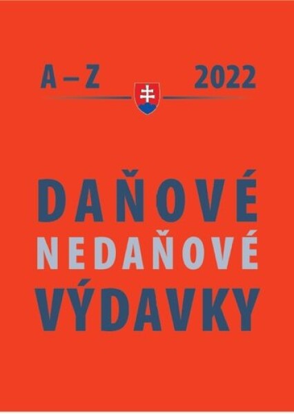 Daňové nedaňové výdavky 2022