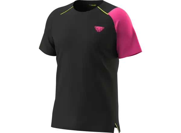 Dynafit DNA pánské běžecké triko kráký rukáv Pink Glo vel. XL