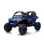 Mamido Elektrické autíčko Buggy UTV KCK 4x4 modré 24V | 800W | 50 kg | EVA | LED | 2,4Ghz | ECO kůže
