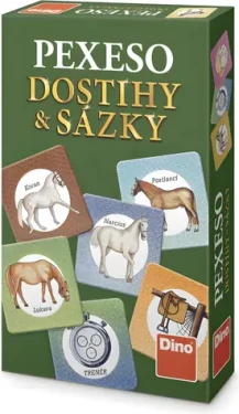 DINO Pexeso Dostihy a sázky