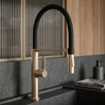 REA - Kuchyňská baterie Lago Brush Gold REA-B9336