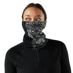 SMARTWOOL Thermal Merino Colorblock Neck Gaiter, Black Deco Floral univerzální