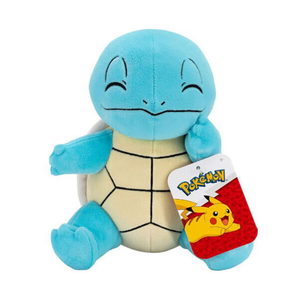 Pokémon plyšák Squirtle se zavřenýma očima - 20 cm