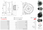Alternátor FORD TRANSIT 2.5 D Di TD TDi 1997-2000