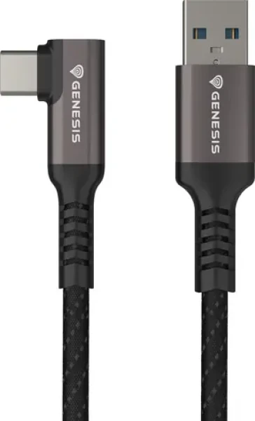 Genesis NVC-2220 černá / Kabel USB-A - USB-C / 3 m / rychlé nabíjení (NVC-2220)
