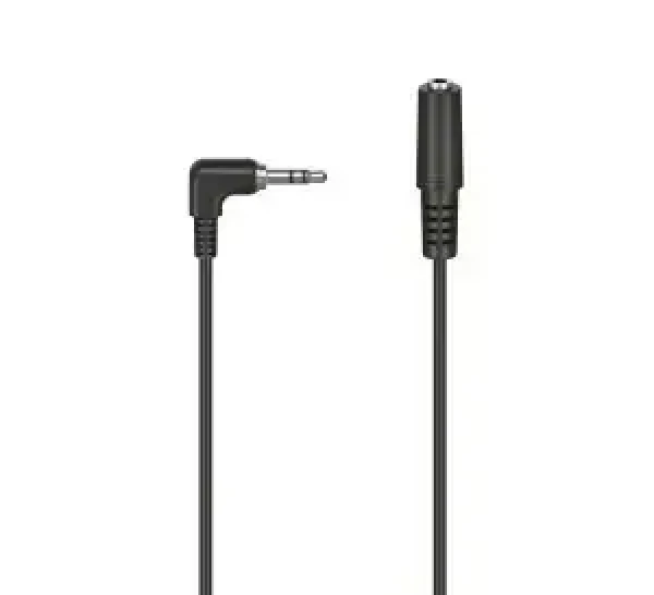 Hama audio adaptér 2,5 mm jack - 3,5 mm jack / Redukce / stereo / černá