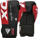 Boxerské rukavice F4 HOOK LOOP Red - RDX (10 OZ, multicolor) (87574-1-10 OZ)